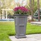 Mayne Fairfield 28 Tall Planter, Graphite Grey 5829-GRG - alternate 4